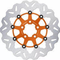 Wave® Rotor de freno — 300 mm, 5.0 mm, dos piezas (flotante), naranja