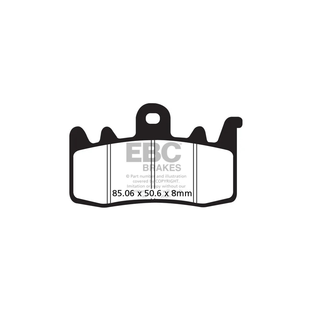 FA Series Organic Brake Pads