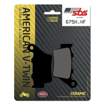 HF Street Ceramic Organic Brake Pads — 9.2 mm thickness, 41.2 mm width