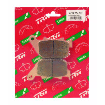SH Series Sindered Rear Brake Pads — 10.0 mm thickness, 85.7 mm length