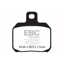 Vee Semi-Sintered Brake Pads — EBC FA266V
