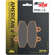 LS Street Excel Sintered Rear Brake Pads — 81.9 mm, Sintered Metal, 949H.LS