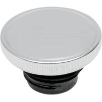 Screw-In Gas Cap — Non-vented, Chrome