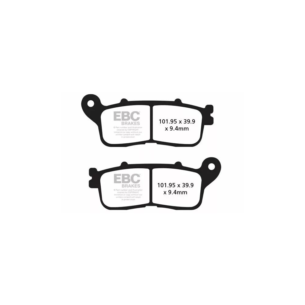 FA-HH Series Sintered Brake Pads — FA623HH, Sintered metal