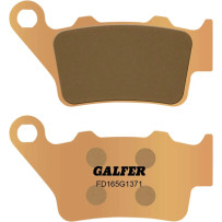 HH Sintered Brake Pads — 9.0 mm thickness, 78 mm length, 40.8 mm width