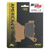 HLS Street Excel Sintered Rear Brake Pads — 9.2 mm thickness, 41.2 mm width