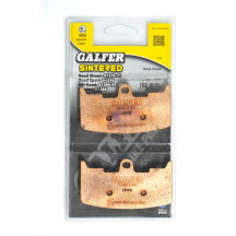 HH Sintered Brake Pads — 92.0 mm × 49.5 mm, 8.0 mm thickness