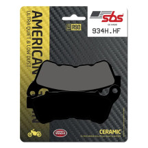 HHF Street Ceramic Organic Brake Pads — 9.2 mm thickness, Set of 2