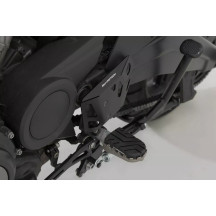 Heel Guard — Black, left-side mounting