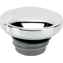 Screw-In Gas Cap — Non-vented, Chrome