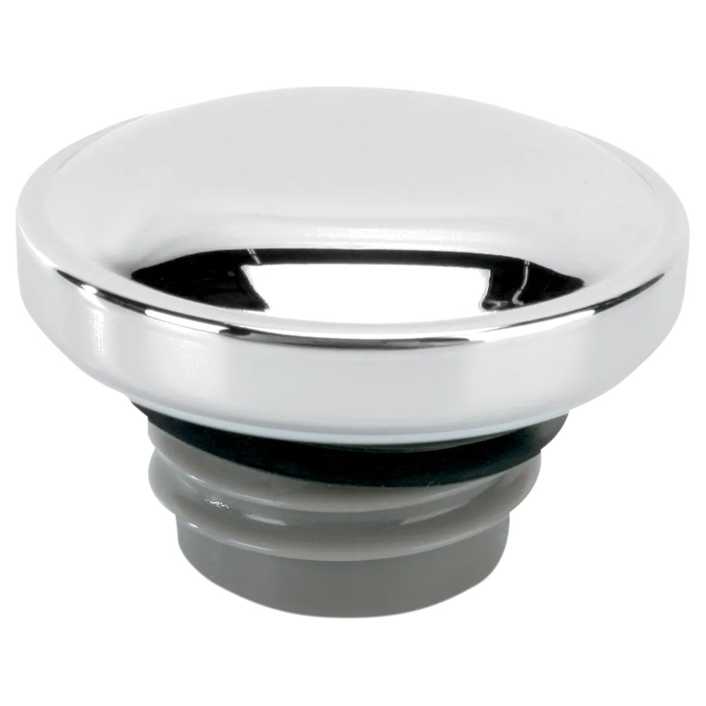 Screw-In Gas Cap — Non-vented, Chrome