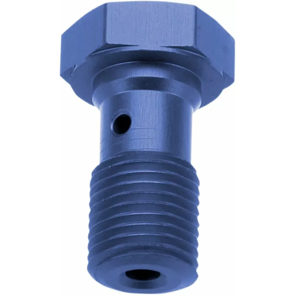 Banjo Bolt — M10 x 1.0, Blue