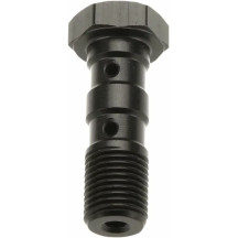 Banjo Bolt — M10 x 1.25, black