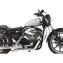 Gas Tank — 22 mm outlet, raw finish, bolt-on