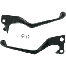 Wide Blade Lever Set — Brake & Clutch, Black Matte