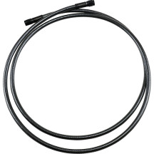Braided Universal ABS Brake Line — 68", Black, Black Pearl
