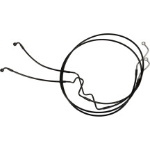 XR Lower Brake Line — Black, lower mount