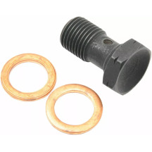 Banjo Bolt 600 Series — M10 x 1.0, 18 mm, Black