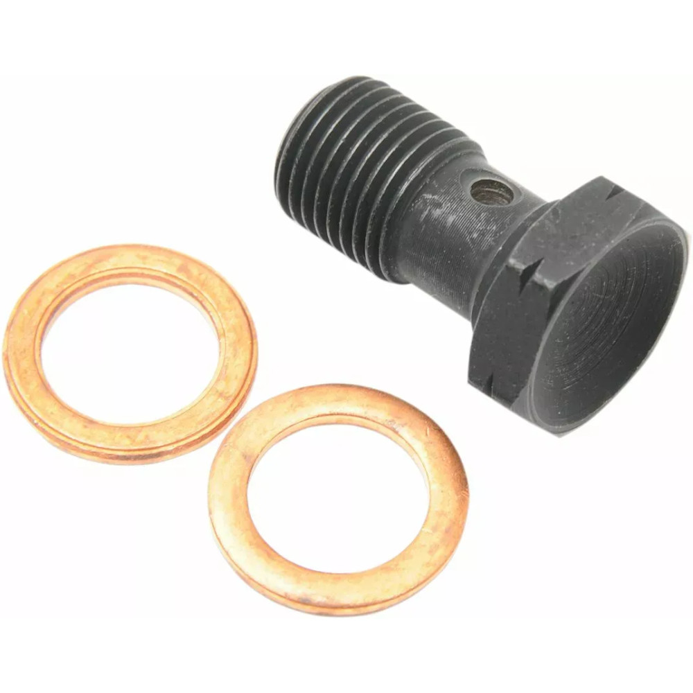 Banjo Bolt 600 Series — M10 x 1.0, 18 mm, Black