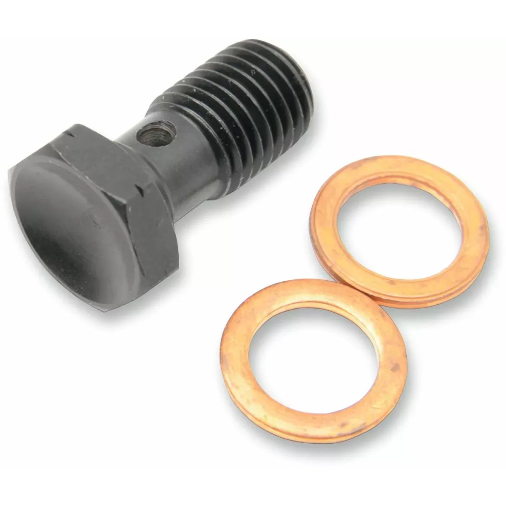 Banjo Bolt 600 Series — M10 x 1.25, 20 mm, Black