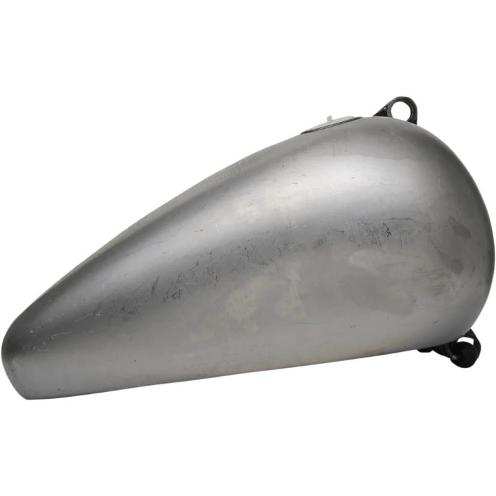 Depósitos de gasolina estilo Fat Bob — 22.7 L (6 US gal.), Fatbob, Plateado