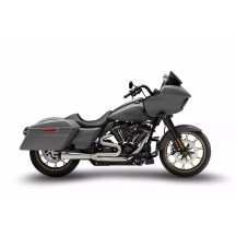 ZARD Full Kit Exhaust System 2:1 H-D Tourings (Street Glide / Road King / Road Glide) — 2-into-1 full system, stainless steel
