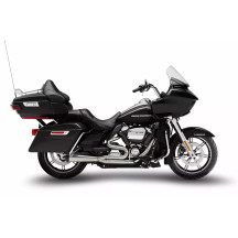 ZARD Full Kit Exhaust System 2:1 H-D Tourings (Street Glide / Road King / Road Glide) — 2-into-1 full system, stainless steel