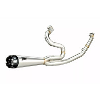 Zard full kit exhaust system 2:1 H-D Tourings (Street Glide / Road King / Road Glide) — Polished, E4/E5