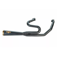 ZARD 120th Limited Edition Full Exhaust System 2:1 H-D TOURING M8 — 2-Into-1, Matte Black