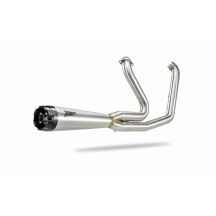ZARD Full Kit Exhaust System 2:1 H-D Softails — Stainless steel