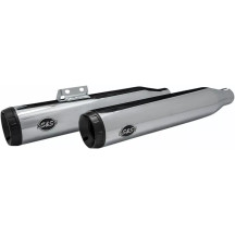 Grand National Slip-On Mufflers — 82.6 mm (3-1/4 in), chrome
