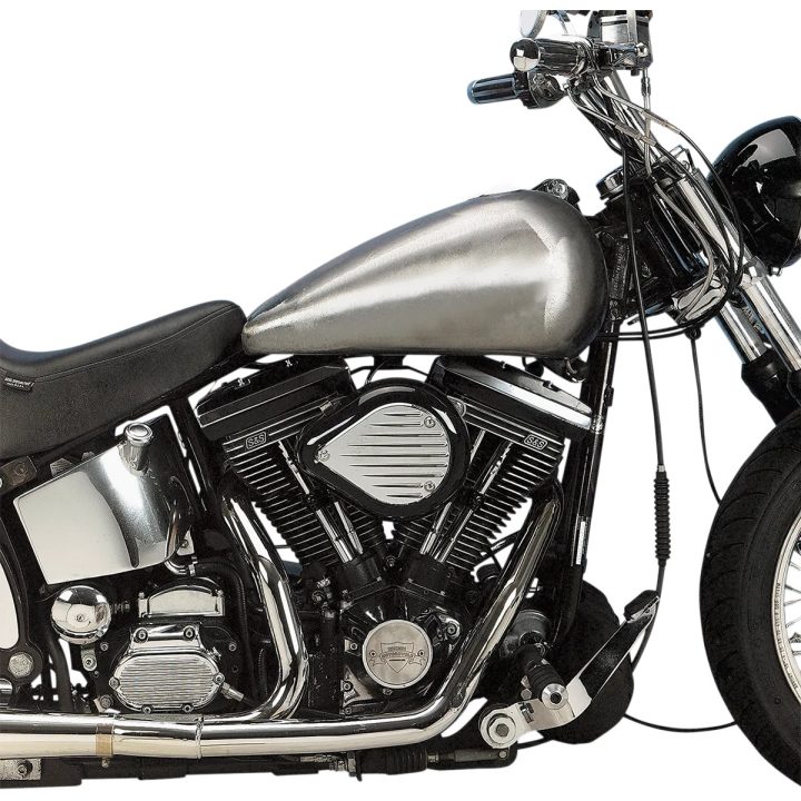 Tanques de gasolina estilo Fat Bob — 18.9 L (5 US gal.), acabado en bruto