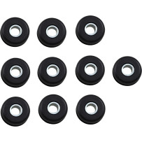 Gas Tank Grommets — 10 Pack, Black