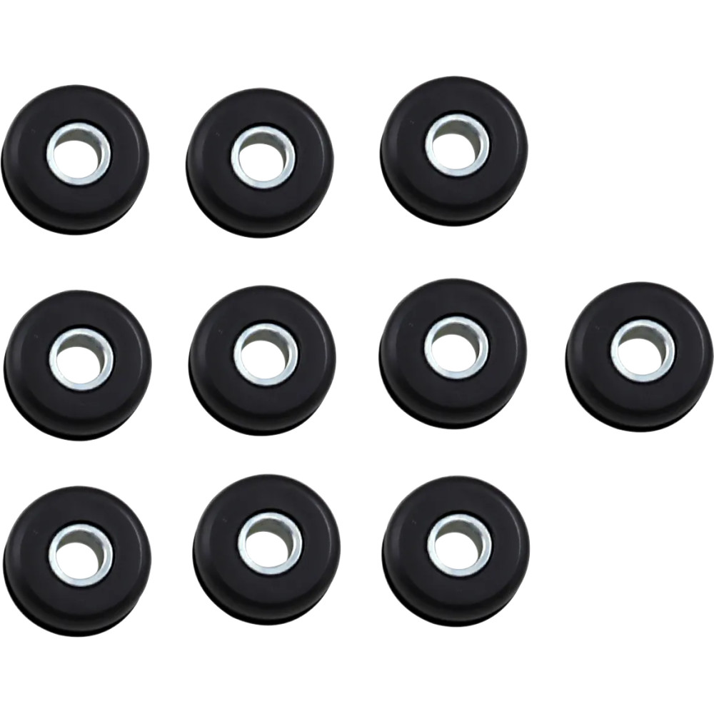 Gas Tank Grommets — 10 Pack, Black