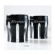 Tapas finales — 10 cm (4") de diámetro exterior, corte recto, Negro