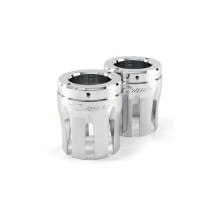 Tapas finales — 10 cm (4"), Cromo