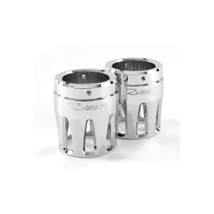 Tapas finales — Diámetro exterior 10 cm (4"), Cromo
