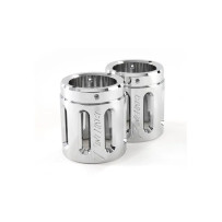 Tapas finales — 10 cm (4") , Cromo