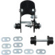 Kit de montaje de goma de repuesto — 13,63 L, no compatible con 1200S