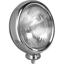 11.5 cm (4-1/2") Shallow-Body Design Spotlight — Chrome, smooth, E-marked