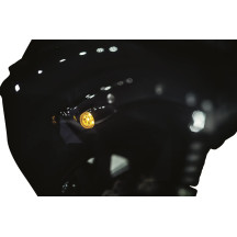 LED Mini Bullet Lights — 1" D, 2-3/4" L, 12 V, Amber