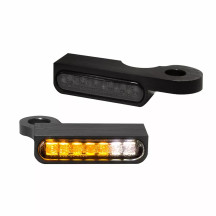 LED Handlebar Turn Signals — 12V, pair, Black