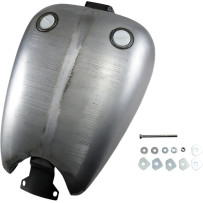 One-Piece 2" Extended Gas Tank — 15.9 L (4.2 gal), 22 mm outlet, Raw