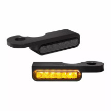 LED Handlebar Turn Signals — 12V, black