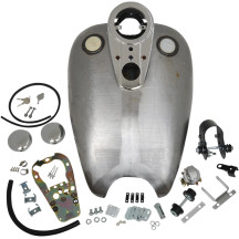Extended Dash-Style Rubber-Mount Quickbob® Tank Kit — 2", 3.9 US gal