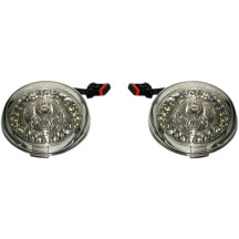 ProBEAM® Ámbar/Blanco Dynamic Ringz™ — Ámbar/Blanco, lente ahumada, conector JAE