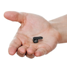 Intermitentes de manillar Serie NANO — 12 V, par, negro, para Harley-Davidson®