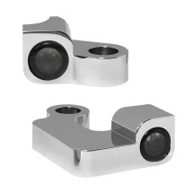 NANO Series Handlebar Turn Signals — 12V, Chrome, Harley-Davidson®