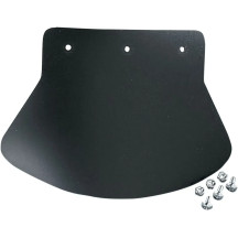 Medium Mud Flap — 9.5" W x 6.5" H, Black