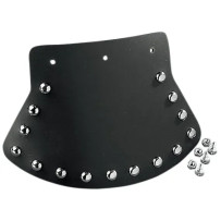 Aleta para barro mediana — 9.5" An. x 6.5" Al., Negro, Cromo